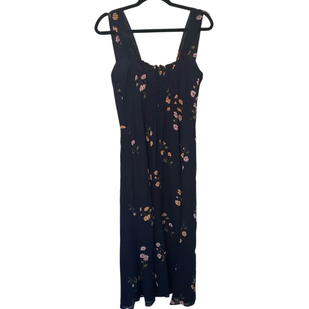 Reformation Fulton Floral-print Midi Dress in the Princess Margaret print
